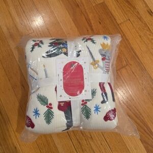 Pottery Barn Kids Nutcracker Knit Heirloom Blanket